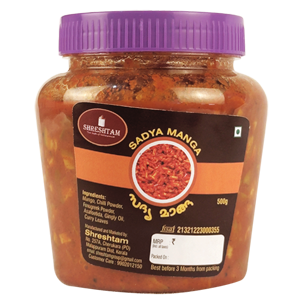 SADYAMANGA (INSTANT MANGO PICKLE)