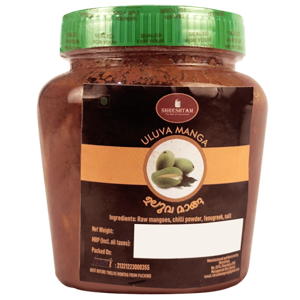 METHI MANGO PICKLE (ULUVA MANGA)