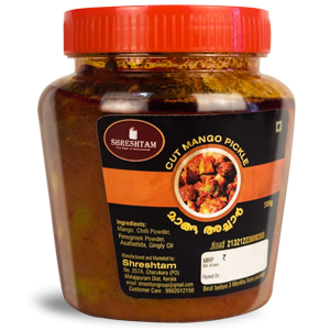 CUT MANGO PICKLE (CHETHUMANGA)