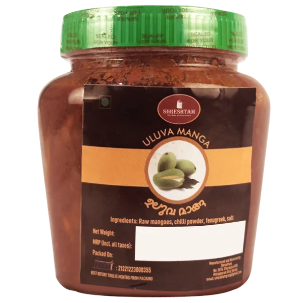 Shreshtam Uluva Manga methi mango pickle